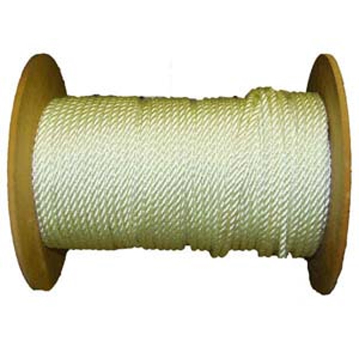Ny38100msp Solid Braid Nylon Rope Twisted, 0.375 In. X 100 Ft.