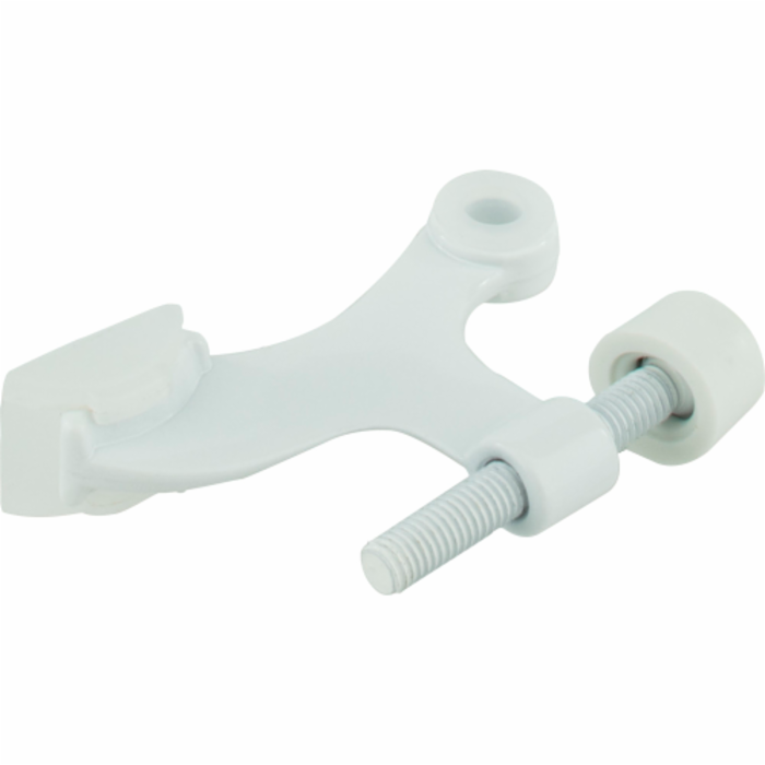 Kfd1-a-wh2 Hinge Pin Door Stop, White - Pack Of 2