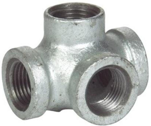 366 Crso-38 0.375 In. 5way Cross Side Outlt Pipe