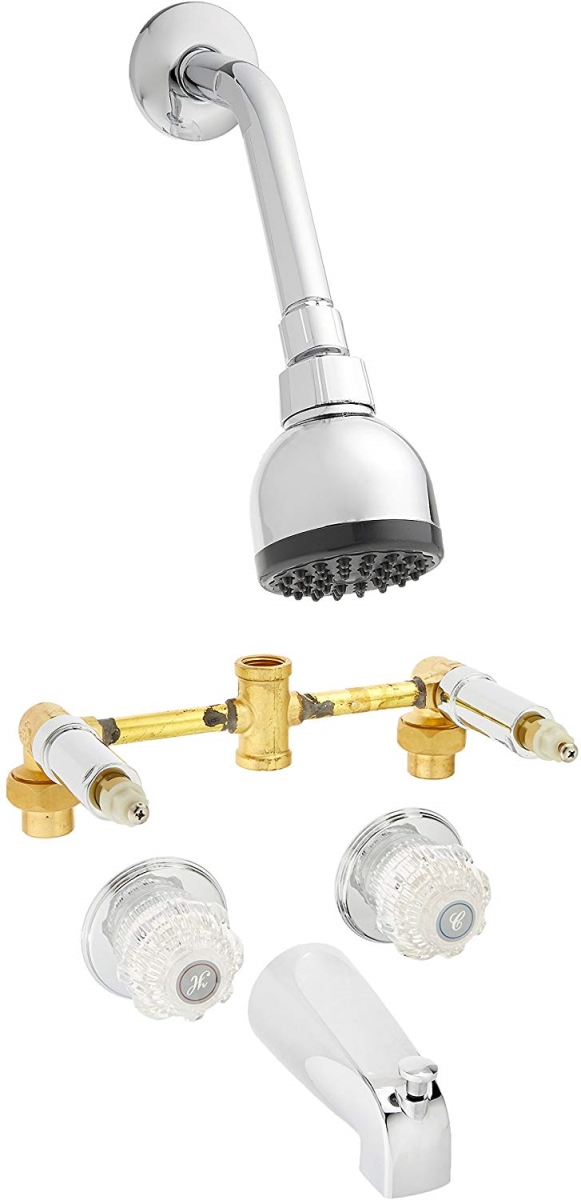 520 50423ccp-ws 5 Function Shower Kit