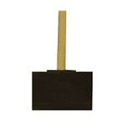 51023 4 In. Closed Cell Foam Brush, Wood Handle