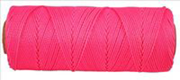 Bl504 No. 18 X 500 Ft. 8 Oz Braided Nylon, Pink