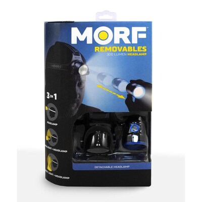 98450 Morf B300 Headlamp With Removable Light 3-n-1