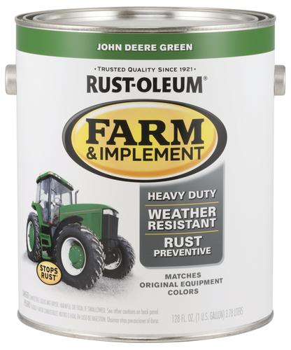 Rustoleum 280165 Farm Paint, Gloss Black - 1 Gal - Pack Of 2
