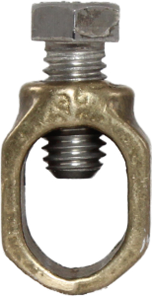 P-bgrc-1 0.625 In. Brass Ground Rod Nut