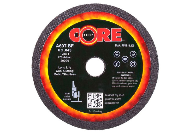 22026 6 X 0.045 X 0.875 In. Type 1 Thin Cutting Wheel - Pack Of 50