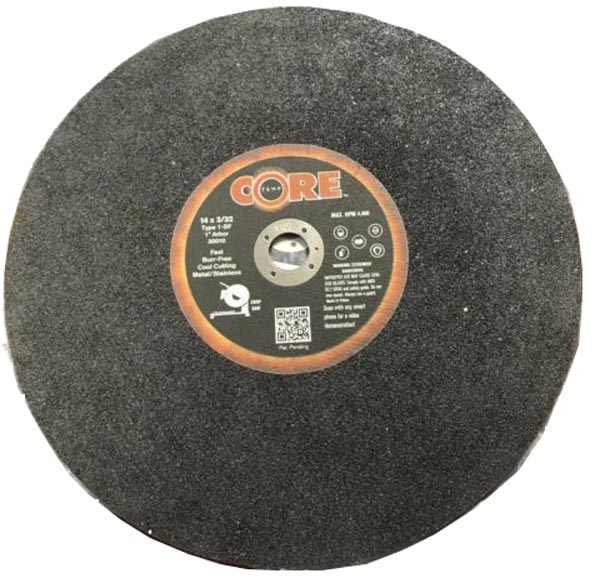 30010 14 X 0.093 X 1 In. Center- Reinforcd Chop Saw Blade - Pack Of 25