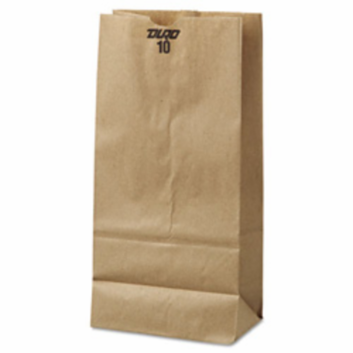 80958 10 Paper Grocery Bag 35 Lbs Kraft