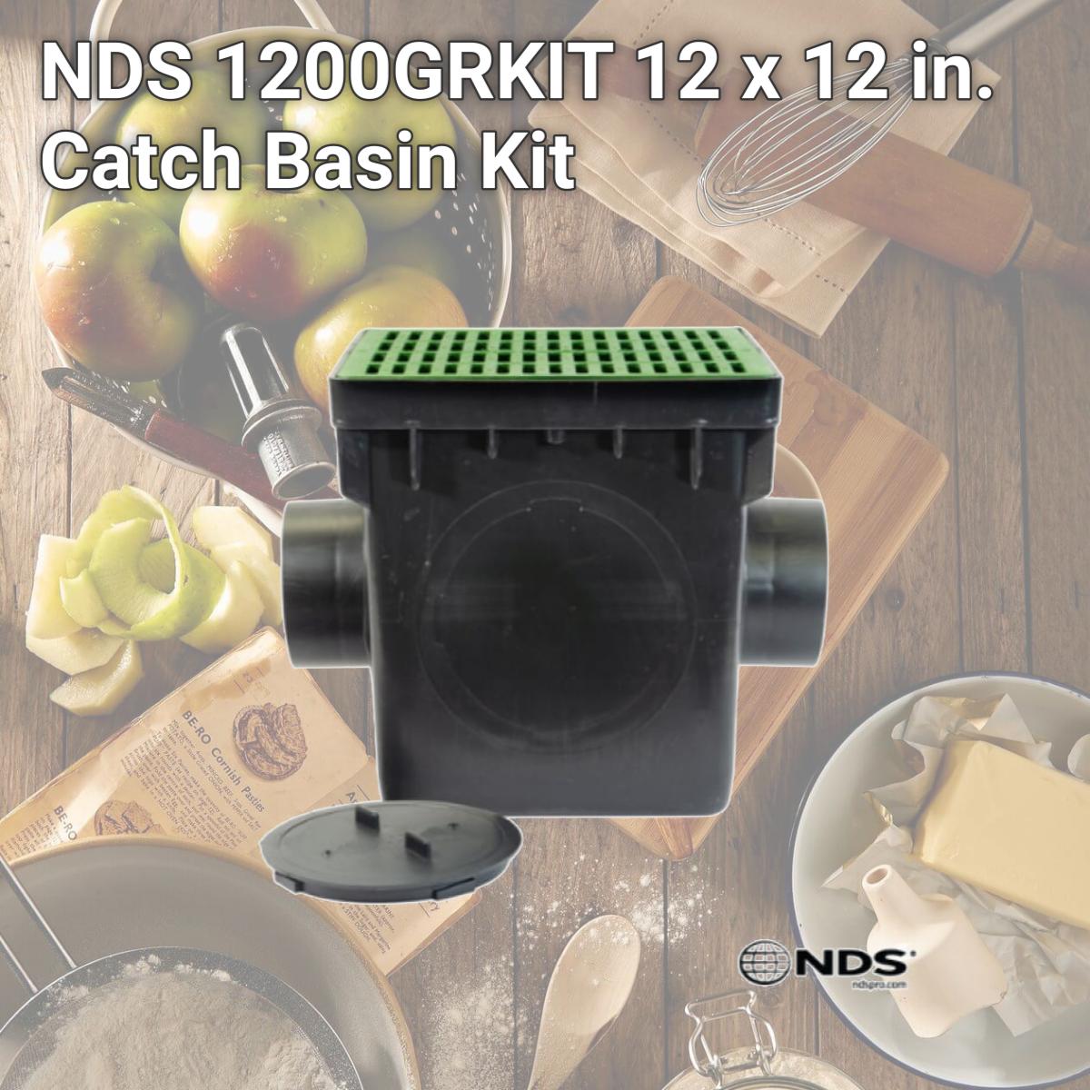 Picture of NDS 1200GRKIT 12 x 12 in. Catch Basin Kit