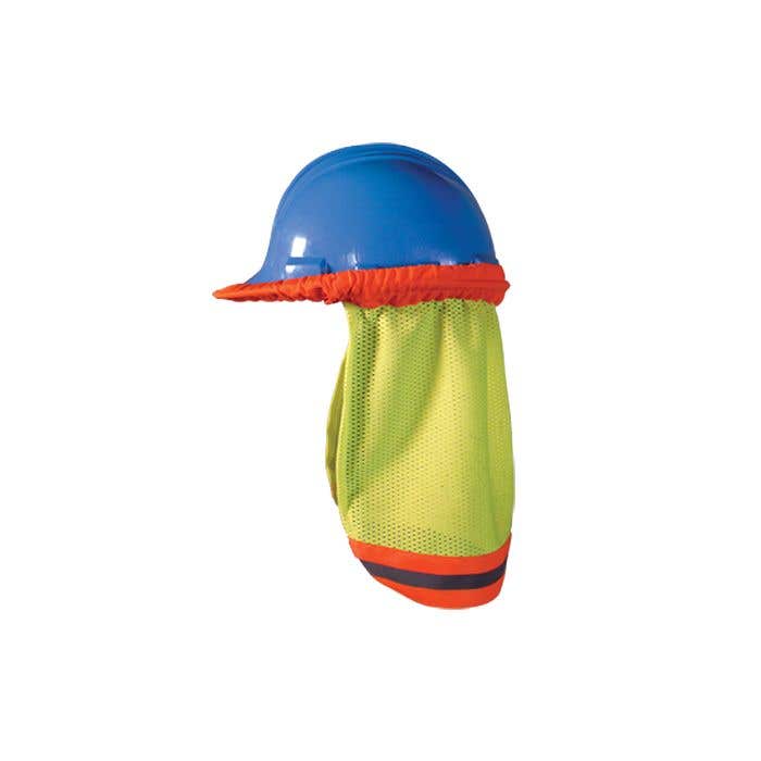 UPC 011726000014 product image for OK-5057009 High Visibility Mesh Hard Hat with Neck Shade | upcitemdb.com