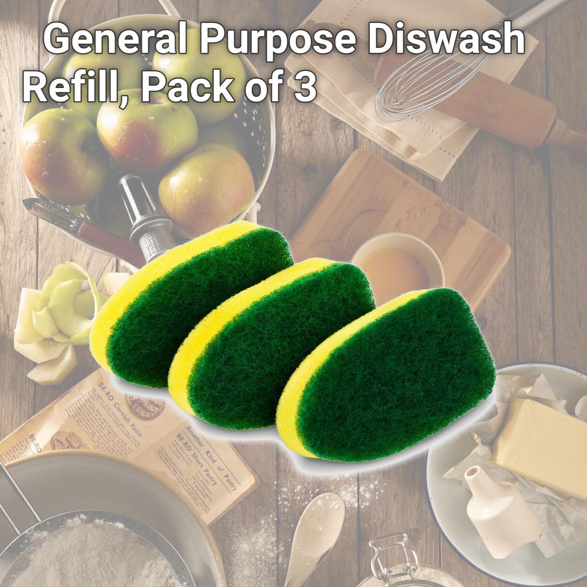 Picture of The Libman 1373 General Purpose Diswash Refill, Pack of 3