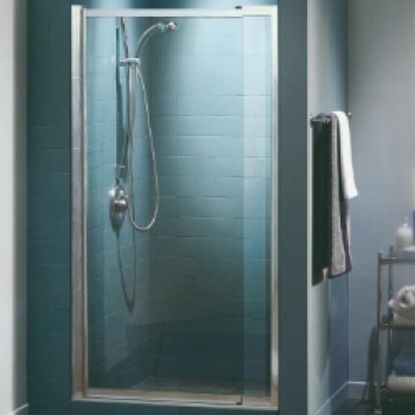 UPC 623163117189 product image for 136435-900-084-000 32.5-37 x 64.5 in. Pivolok Deluxe Pivot Shower Door for Alcov | upcitemdb.com