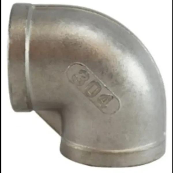Anderson Metals 62107BAG 5.5 in. 014B N Elbow with Stainless Steel