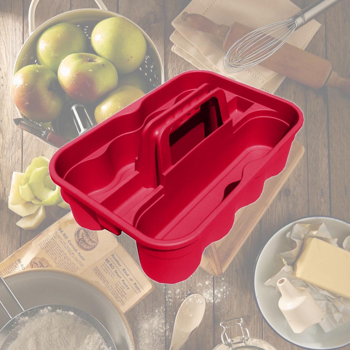 Picture of Tuff Stuff Products TXW-RD Bottle Carry Caddy, Red