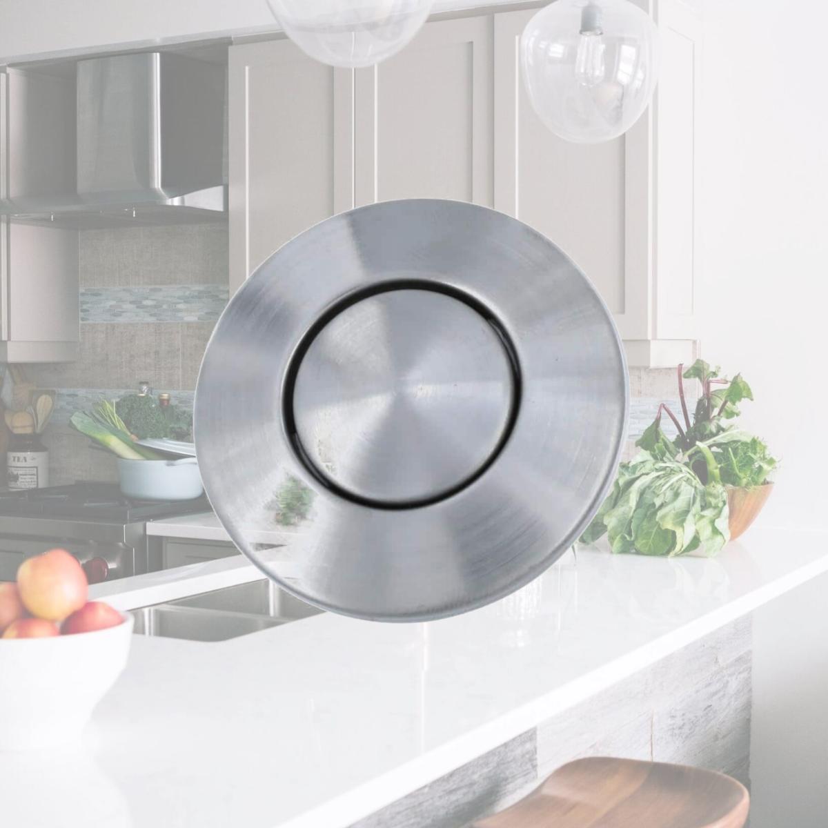 Picture of Danco 12066 Air Switch Button & Trim - Stainless Steel