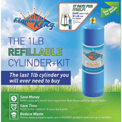 Ysn1lbkt-14 1 Lbs Refillable Cylinder Kit