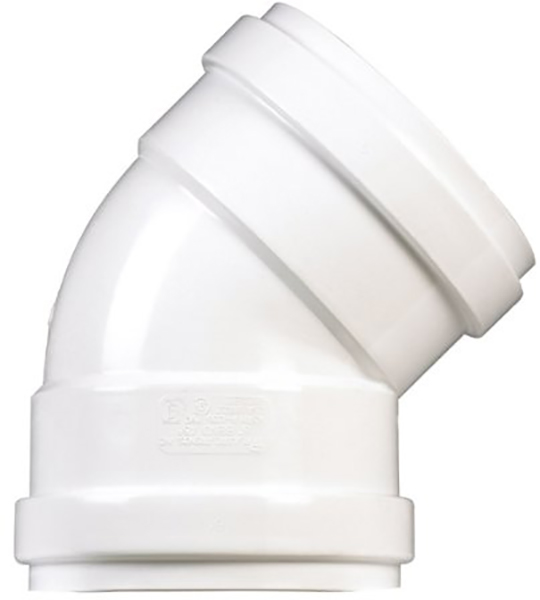 Royal Building Products G506 Elbow Pvc 0.125 45 Deg 6 In. Sdr35