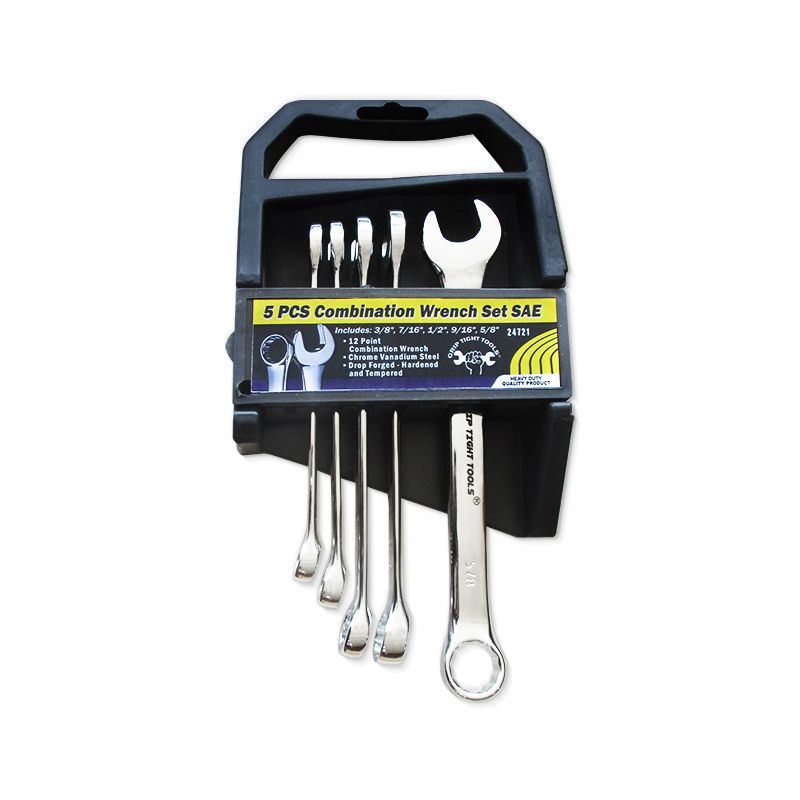 Combination Spanner Wrench Set - 5 Piece