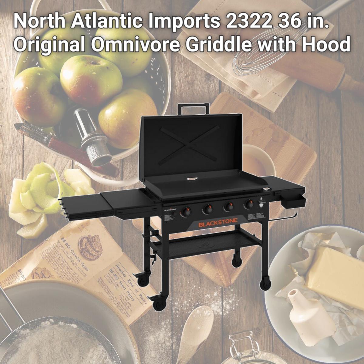 Picture of North Atlantic Imports 2322 36 in. Original Omnivore Griddle with Hood