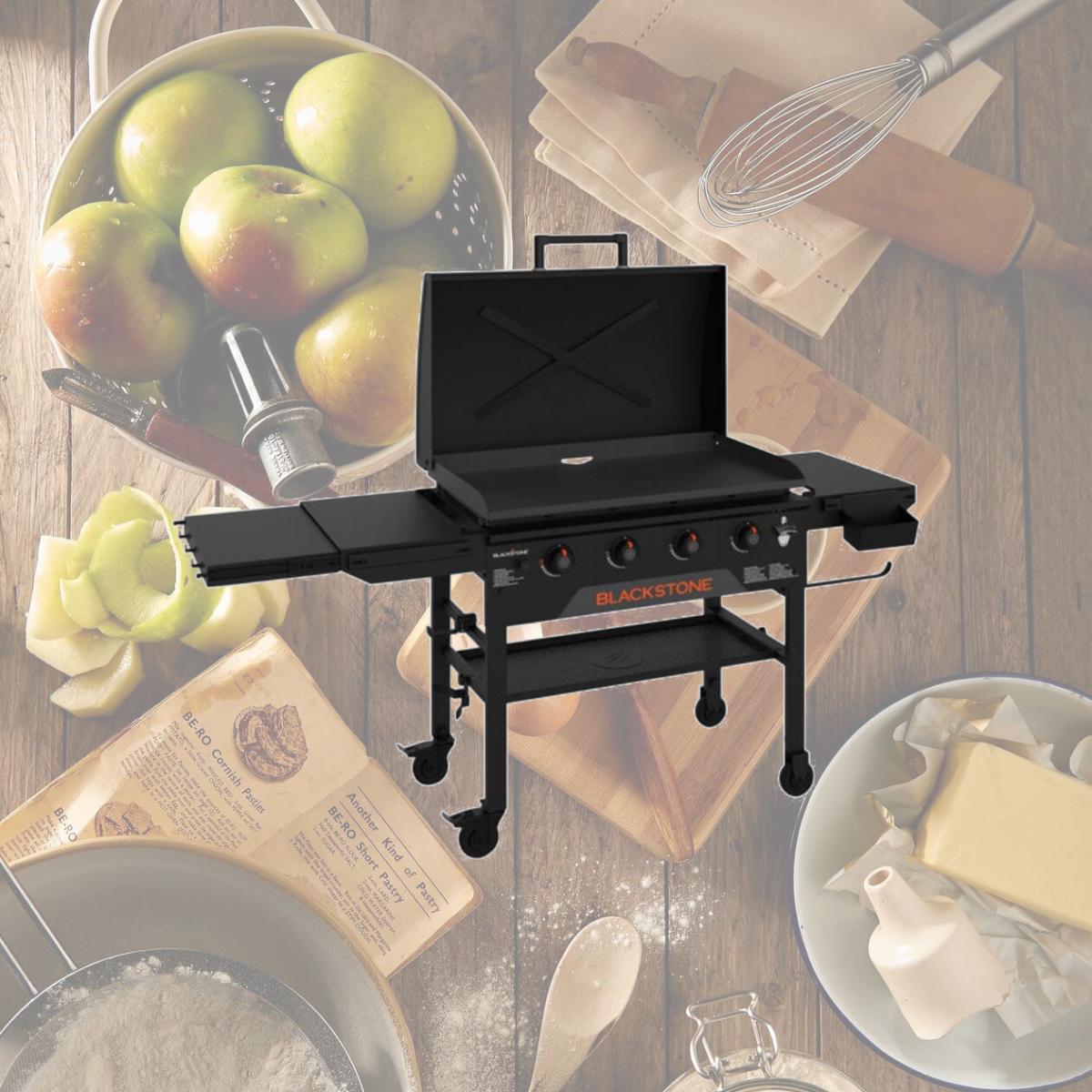 Picture of North Atlantic Imports 2322 36 in. Original Omnivore Griddle with Hood