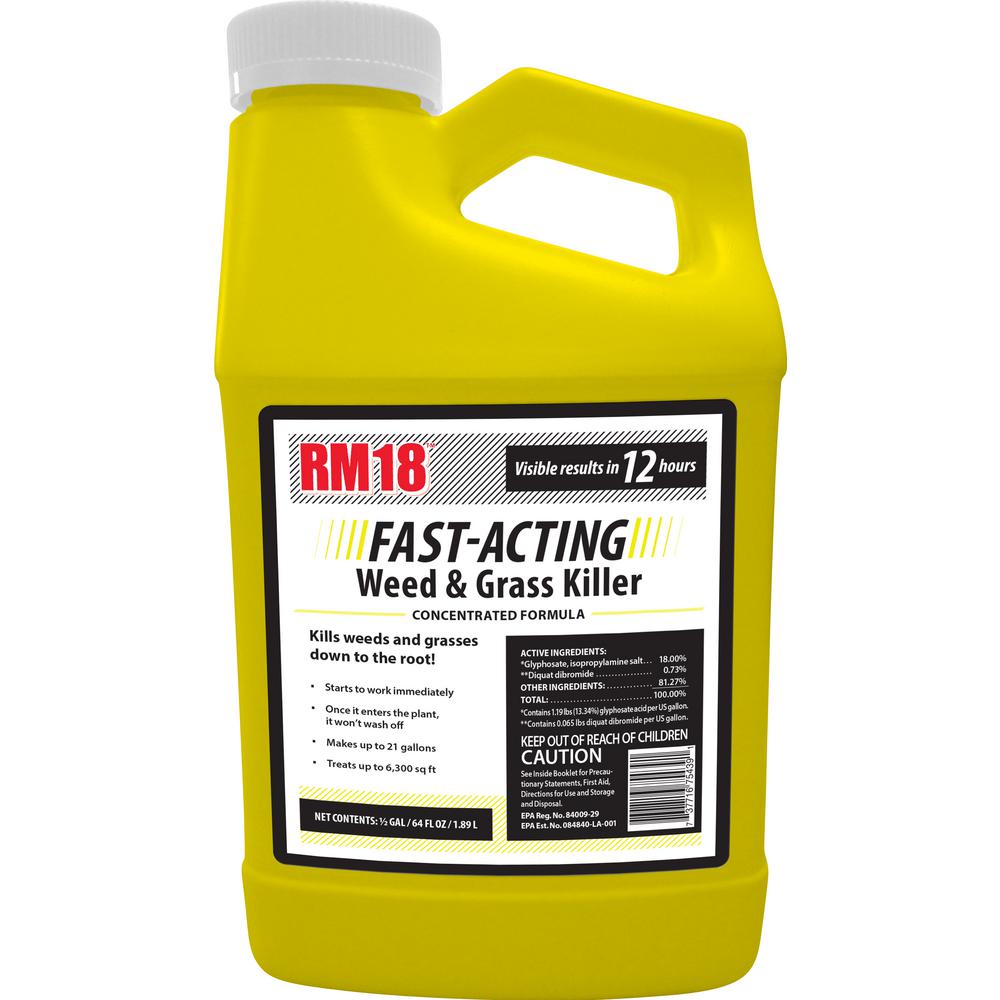 75439 Rm18 Fast-acting Grass Killer Concentrate - 64 Oz