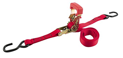 51333 Rubber Handle Ratchet, Red - 1 X 15 Ft. & 2000 Lbs