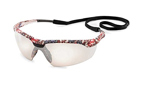 28us0m Conqueror Safetyglasses Old Glory Camo Frame