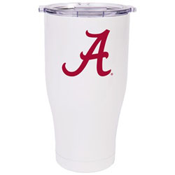 Orcch27pe-clhual Chaser Logo University Of Alabama Cooler, Pearl & Clear