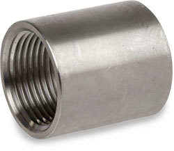 S3014cp001b 0.125 In. Coupling Banded No.150 Stainless Steel