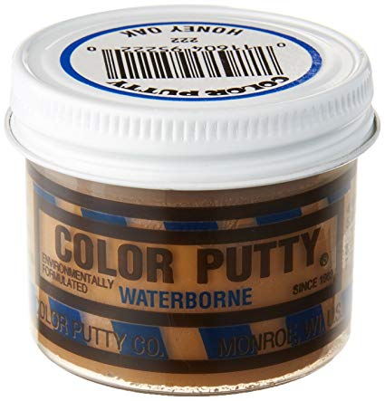 222 Water-based Formula Color-transmitted Putty, Honey Oak - 3.68 Oz