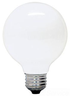 12979 40g25 Soft White Bulb Globe - Pack Of 6
