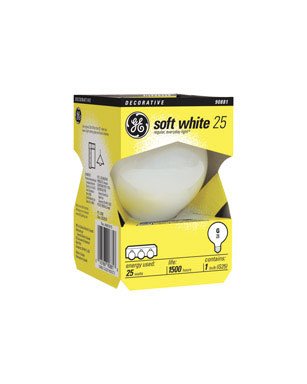 12982 25g25 Soft White Bulb Globe - Pack Of 6