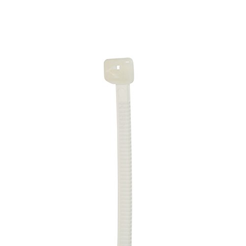 1150 11 In. Cable Ties, White - Bag Of 100