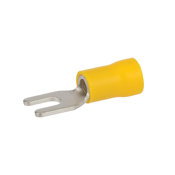 S12-14v-s 12-10 Awg Insultated Spade 0.25 In. Stud - Pack Of 12