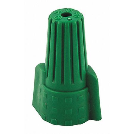 Wwcgrc Connectr Grounding Wing, Green - Box Of 100