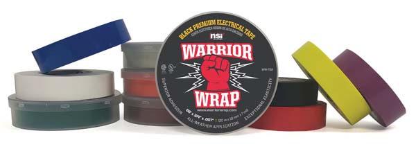 Ww-716-9 7 M Warrior Wrap General Vinyl Electrical Tape, White