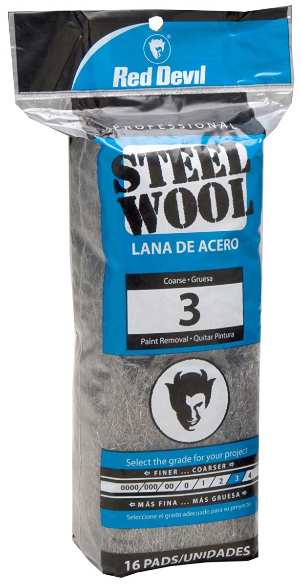 Howard Berger Sw38 Steel Wool Coarse No.3 - Pack Of 8