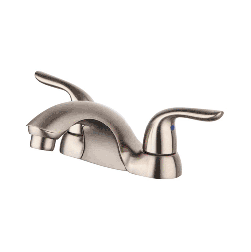 201-7696 Two Handle Lavatory Faucet - Brushed Nickel