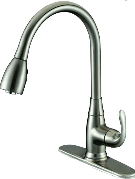 192-5882 Single Handle Pull-down Kitchn Faucet - Oil Rubbed Bronze