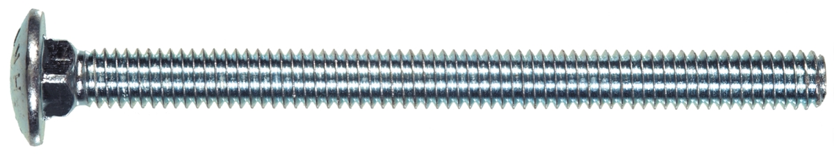 240243 Zinc Carriage Bolts Screw, 0.43 X 3 - Pack Of 50