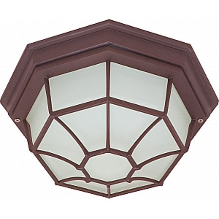 60-3451 12 In. Caged Outdoor Ceiling Fixture