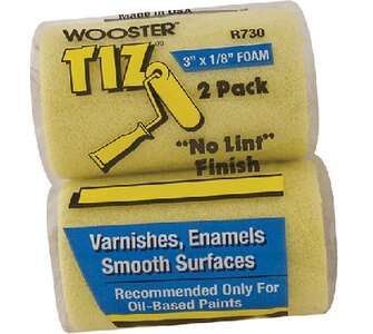 Wooster Brush 00r7300030 Roller Cover Tiz Foam Twin Pack - 3 In.
