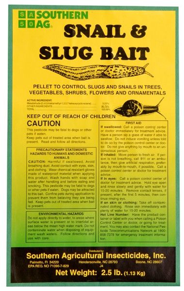 10910 Snail Bait - 2.5 Lbs - Pack Of 12