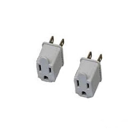 Howard Berger Tpa2 125w Ac 3 To 2 Outlet Adapters - 2 Per Card