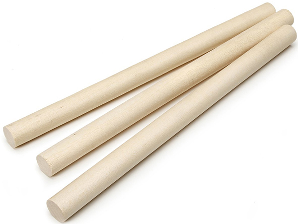 Upcp13836 1.375 X 36 In. Eco Dowel Tip - Pack Of 5