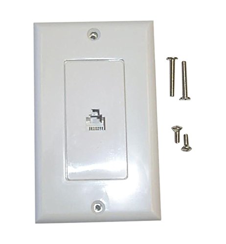 Bt-065 White Decorator Style Jack Point Wall Plates