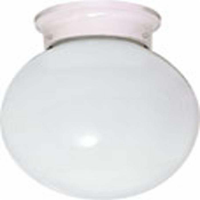 60-6033 6 In. Flush Ball, White