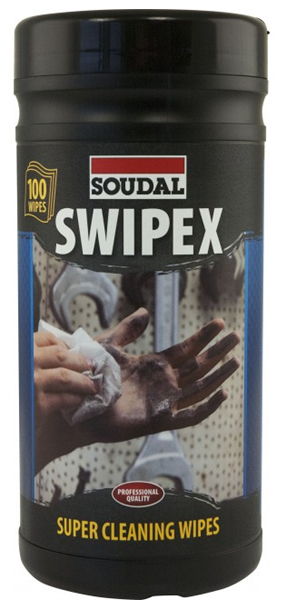 Soudal Accumetric 907000 Cleaning Wipes For Uncured Sealants - Pack Of 6