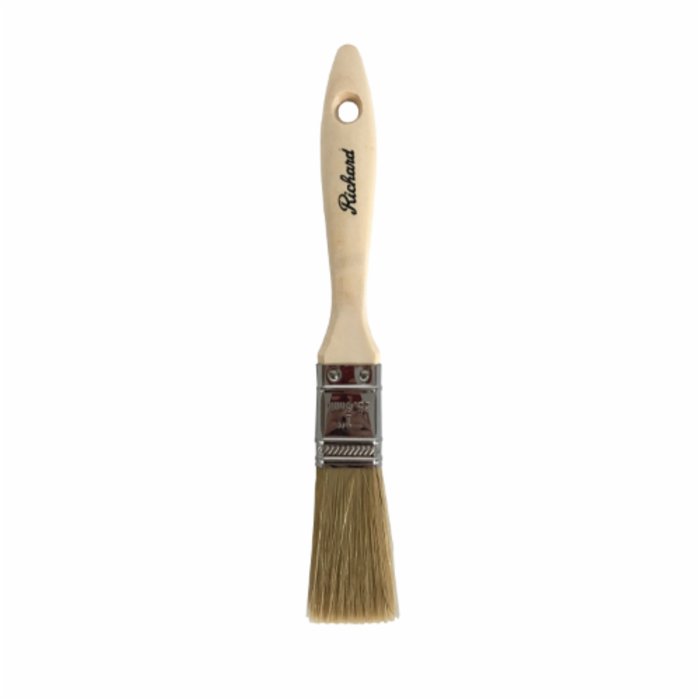 82571 1 In. Straight Paint Brush White Bristle