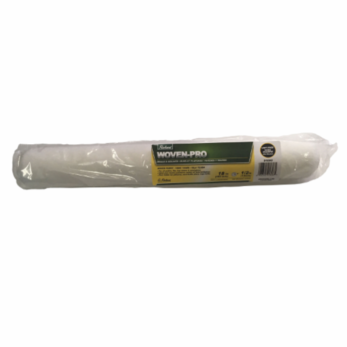 91808 18 In. Woven Pro Lint Free Roller Cover - 0.5 In.